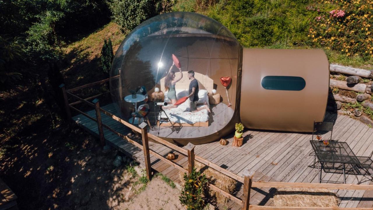 Bed and Breakfast Maso La Marianna Bubble Glamping In Trentino à Sant'Orsola Extérieur photo